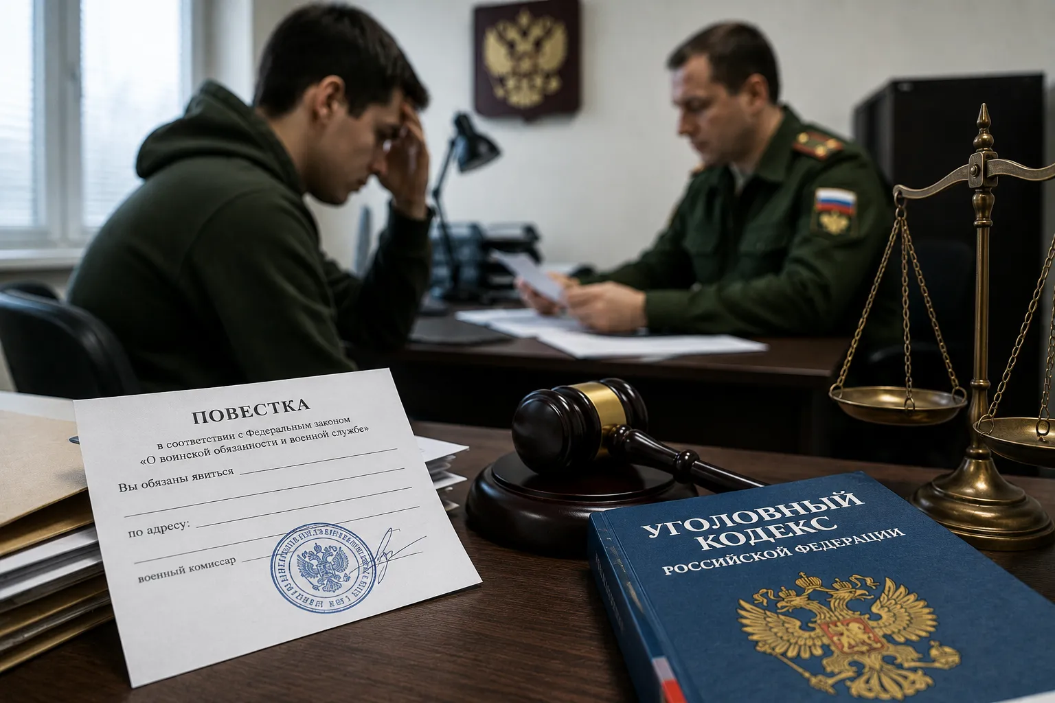 Неявка по повестке: в каких случаях грозит уголовная ответственность по статье 328 УК РФ