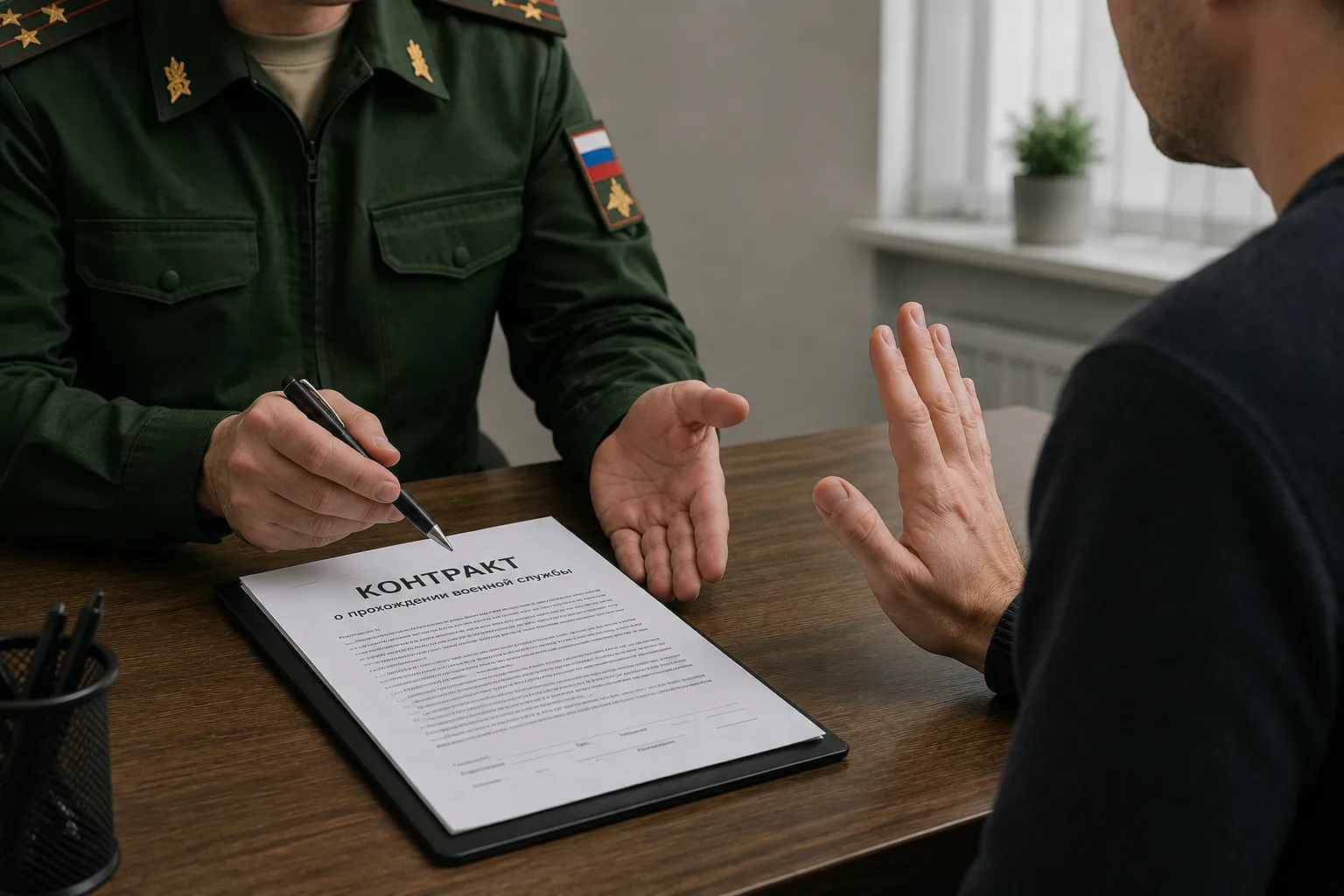 Что делать, если в военкомате предлагают подписать контракт: можно ли отказаться и что будет после подписания
